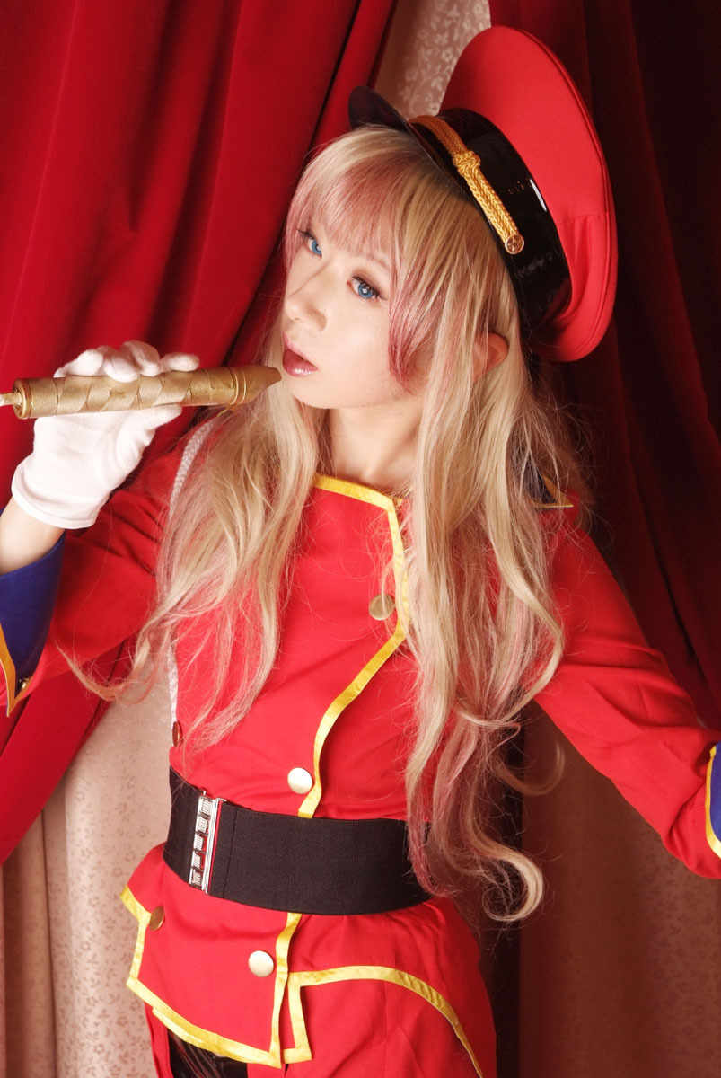 [Cosplay] Macross Frontier - Sexy Sheryl Nome - akaiteza